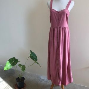 SALE TODAY ONLY✨ Sleeveless Maxi Button Down Dress